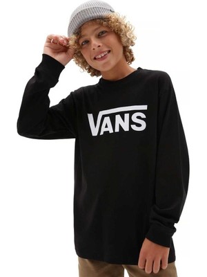 Vans CLASSIC LS Siyah T-shirt