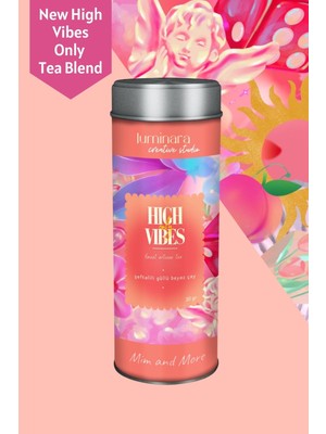 Mim and More High Vibes Only Tea - Güllü Şeftalili Beyaz Çay, 30 gr