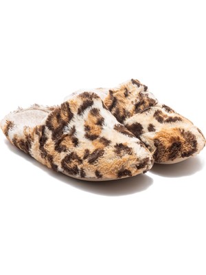 Twigy Dolly Kadın Ev Terliği Leopar 36/41