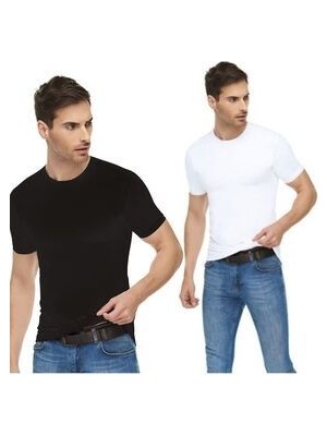 2’li Paket Elestan Erkek Sıfır Yaka Body Yeni Sezon