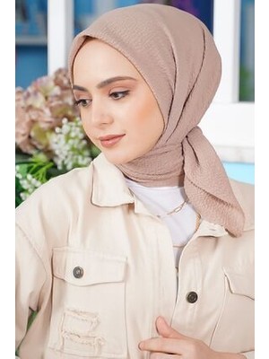 Kadın Testtür Mio Caz Eşarp Hijap Modeli
