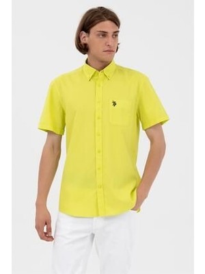 U.S. Polo Assn. Erkek GOXY023Y Kısa Kol Gömlek 1570767