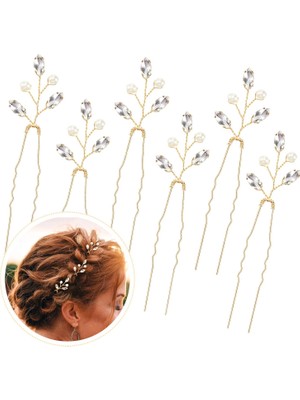 Brave Bull ,, Bridal Hairpin Water, Flower Wedding Hair Accessories Retro Hair Accessories Party Hairpin Suitable For Brides, Bridesmaids, (Yurt Dışından)