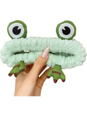 Brave Bull Fun Dinosaur Headband Cute Animal Cat Duck Frog Dinosaur Snail Kawaii Hairband For Face Washing Shower Sports Beauty Skin Care (Yurt Dışından)