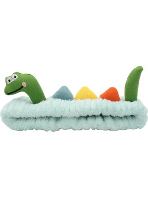 Brave Bull Fun Dinosaur Headband Cute Animal Cat Duck Frog Dinosaur Snail Kawaii Hairband For Face Washing Shower Sports Beauty Skin Care (Yurt Dışından)