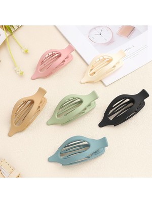 Brave Bull Flat Hair Clips 6 Pieces Clips French Style For Thick Hair Crocodile Hair Clips For Thin Hair Duck Peel Hair Clips Women's Hair Accessories (Yurt Dışından)