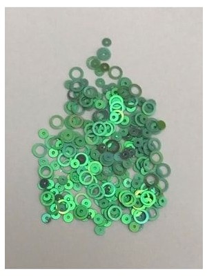 öztürk Analı Kızlı Metalik Kaplama Oya, Abiye, Havlu, Çeyizlik Vb. Plastik El Işleme Pul 15GR.