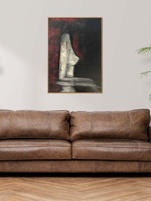 50X70 cm | Kupa Kızı Yağlı Boya Tablo | Islak Imzalı