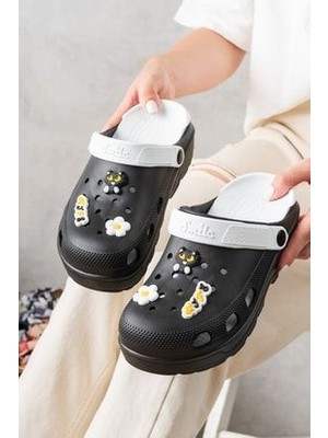 Slipcat Unisex Deniz Sabo Confort Sandalet Doktor Hemşire Hastane İçin Rahat ve Dayanıklı