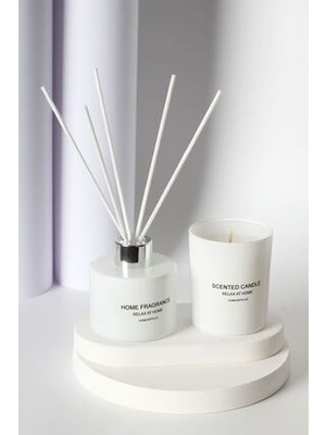 Home Art Plus Oda Kokusu ve Mum Seti Beyaz Çiçekler Kokulu 100 ml