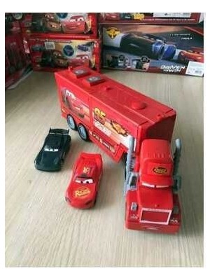 Şimşek Mcqueen Oyuncak Mc Tır Kapakları Açılabilen 2 Arabalı