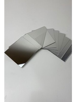 Dekoratif Pleksi Ayna (Kendinden Yapışkanlı) 20X20 1 Adet - (Cam Ayna Görevi Görmez)