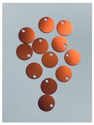 öztürk Patik, Çanta, Supla ve Makrame El Işleme Pul. 20MM 25GR. Oranj