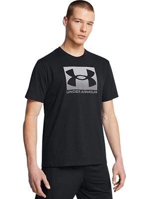 Under Armour Ua M Boxed Sports Updated Ss Erkek Günlük Tişört 1386793-001 Siyah