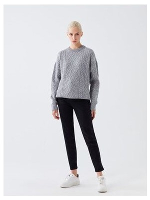 Siyah Solmaz Mom Jean Kadın Boyfriend Yüksek Bel Power Likra 2024