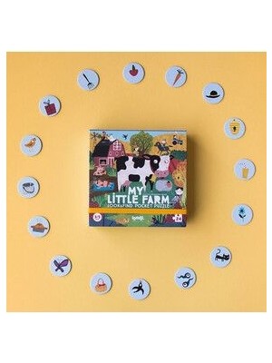 Pocket Puzzle - 24 Parça Cep Yapbozu- Küçük Çiftliğim