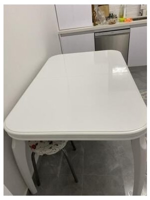 Parlak Beyaz 50X100 Yapışkanlı Folyo Mutfak Dolap ve Mobilya Kaplama Folyosu