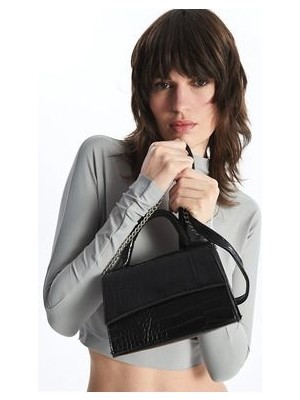 Lcw Accessorıes Deri Görünümlü Kadın Omuz Çantası