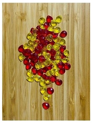 Oya, Abiye, Takı, Örgü El Işleme Plastik Gözyaşı Damla Boncuk. 25GR. Tahmini 195 Adet