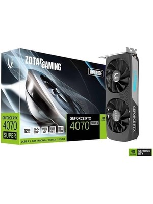 Zotac RTX4070 Super 12GB Twın Edge ZT-D40720E-10B GDDR6X 192BIT HDMI Dp Pcıe 4.0