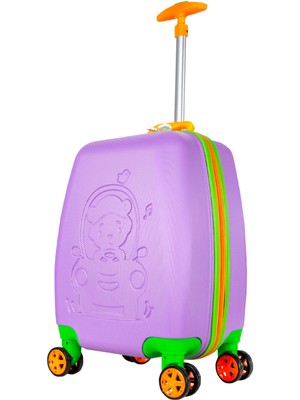 Tucklebery Renkli ve Desenli Çocuk Valizi, Tucklebery Kids Hafif ve Eğlenceli Valiz