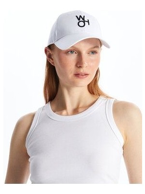 Lcw Yazı Nakışlı Kadın Kep Şapka