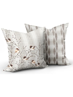 Woodhub Dijital Baskılı Kırlent Kılıfı. Yumuşak Kırlent Kılıfı. Koltuk Kırlenti. Çift Taraflı. Gizli Fermua