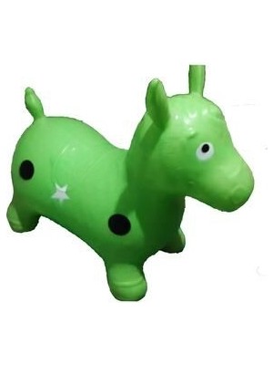 Kırmızı Mavi Yeşil Şişme Eşek Zıp Zıp Pilates & Jimnastik At Geyik Kuzu Çocuk Bebek Şişme Hayvan