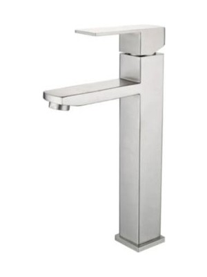 Yüksek Çanak Lavabo Bataryası Mat Krom Inox 1.kalite