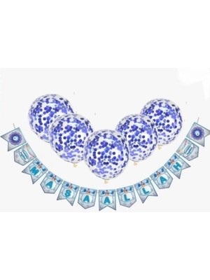 Parti Sürprizi Sünnet Teması Maşallah Balonlu Set