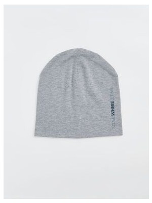 Yazı Baskılı Erkek Bere