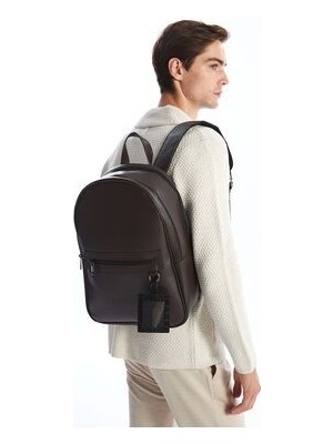 LC Waikiki Lcw Deri Görünümlü Erkek Sırt Çantası