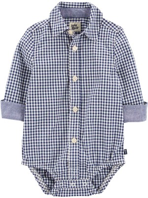 Oshkosh Erkek Bebek Gömlek Body