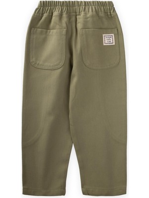 Cigit Gabardin Pantolon 2-7 Yaş Olive