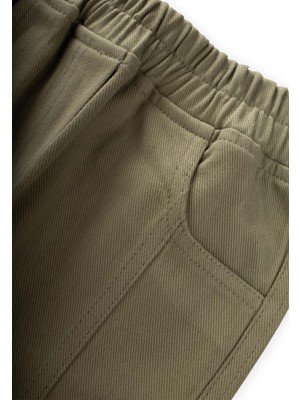 Cigit Gabardin Pantolon 2-7 Yaş Olive