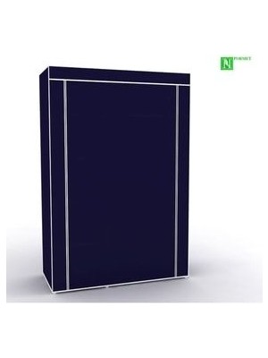 2 Bölmeli Bez Ayakkabılık Portatif Ayakkabılık Dolap