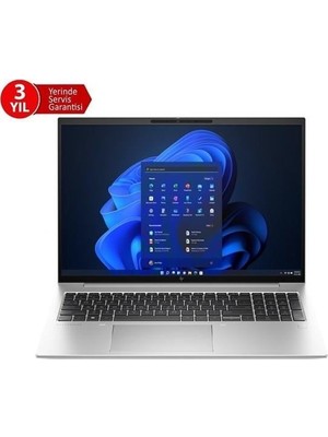 Hp 16" Elıtebook 860 G10 81A09EA Core I7 1355U-16GB Ddr5 RAM-512GB NVME-W11 Pro