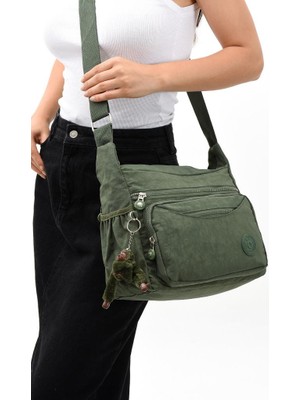 Klinkır Omuz Çantası Hafif Yağmur Geçirmez Kumaş 30*23 cm Günlük Kullanıma Uygun Postacı Çanta