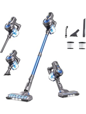 Greenote GSC50 Kablosuz Dikey Elektrikli Süpürge – 23.000 Pa Yüksek Emiş, Uzun Pil Ömrü (35 dk)