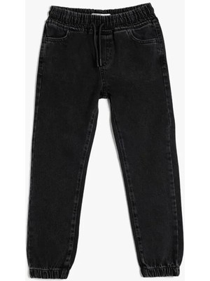 Koton Erkek Çocuk Jean Pantolon Siyah 5WKB40024TD