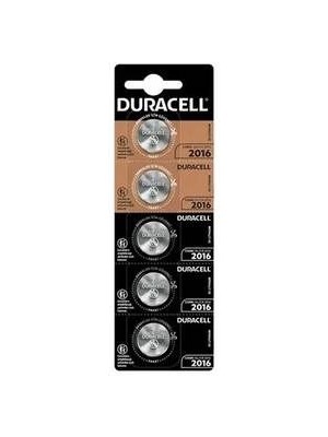 Duracell CR2016 Lityum Pil (5li Paket)