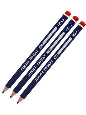 Alpino Trimax Jumbo Kurşun Kalemi 3 ADET Başlangıç Kalemi Renkli ve Kullanışlı