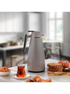 Schafer Kitchenhouse Aqua Termos 1,5 L-Gri