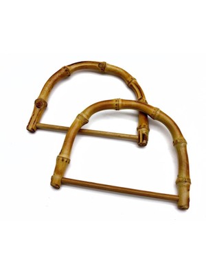 Angel Çanta Aksesuar D Model Gerçek Bambu Çanta Sapı