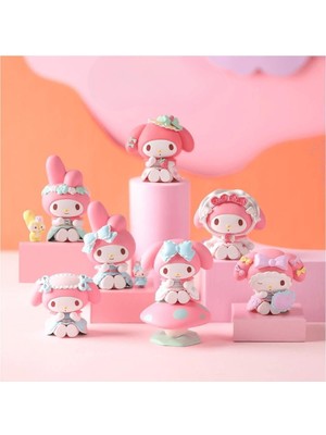 Miniso My Melody Lisanslı Gizli Orman Çay Partisi Serisi Sürpriz Figürlü Kutu- Blind Box