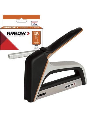 Arrow T25X 1014MM Profesyonel Mekanik Kablo Zımba Tabancası + 1100 Adet Zımba