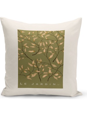 Woodhub Sanat Serisi Çift Tarafı Dijital Baskılı Kırlent Kılıfı (Art Cushion Cover)