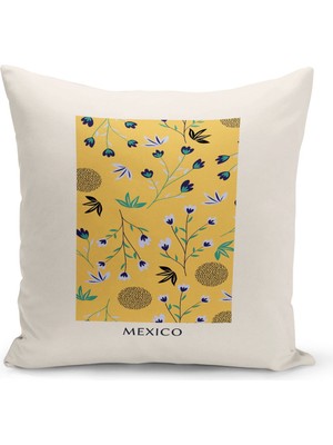 Woodhub Sanat Serisi Çift Tarafı Dijital Baskılı Kırlent Kılıfı (Art Cushion Cover)