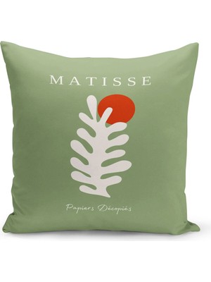 Woodhub Sanat Serisi Çift Tarafı Dijital Baskılı Kırlent Kılıfı (Art Cushion Cover)