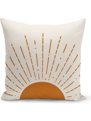 Woodhub Minimalist  Serisi Çift Tarafı Dijital Baskılı Kırlent Kılıfı (Minimalist Cushion Cover)